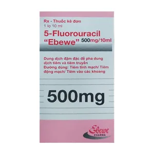 5-Fluorouracil 500mg Ebewe 10m