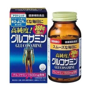 Viên uống bổ khớp Orihiro Glucosamine 1500mg 360 Viên