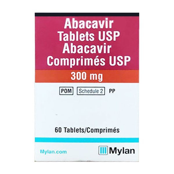 Abacavir 300mg Mylan 60 viên