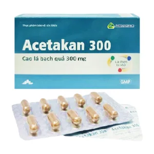 Acetakan 300 Agimexpharm 3 vỉ x 10 viên