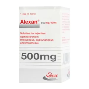 Alexan 500mg Ebewe 10ml