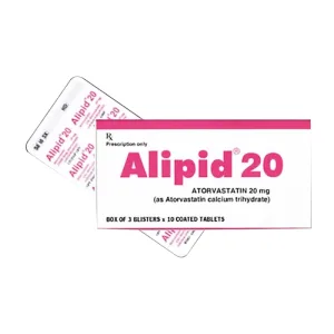 Alipid 20 OPV 3 vỉ x 10 viên