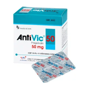 Antivic 50 An thiên 10 vỉ x 10 viên