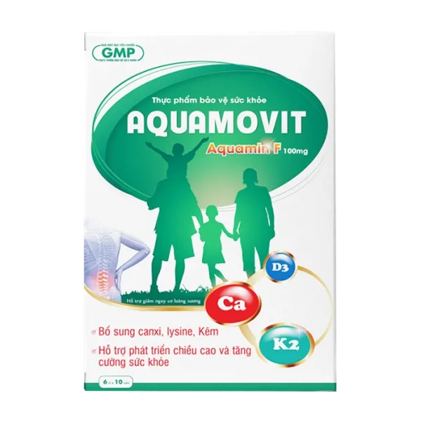 Aquamovit Dragon 6 vỉ x 10 viên