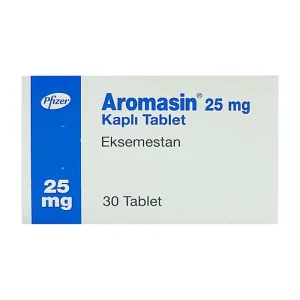 Aromasin 25mg Pfizer 3 vỉ x 10 viên