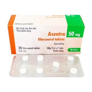 Asentra 50mg Krka 4 vỉ x 7 viên