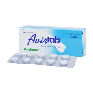 Avirtab Traphaco 5 vỉ x 10 viên