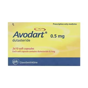 Avodart 0.5mg GSK 3 vỉ x 10 viên