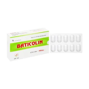 Baticolin 500mg Đông Nam 3 vỉ x 10 viên