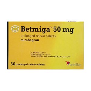 Betmiga 50mg Astellas 3 vỉ x 10 viên