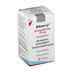 Biktarvy 50mg/200mg/25mg Gilead 30 viên