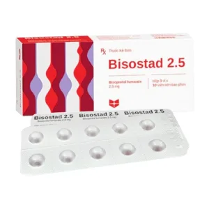 Bisostad 2.5 Stellapharm 3 vỉ x 10 viên