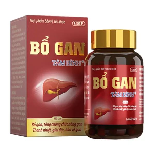 Bổ Gan Tâm Bình 60 viên