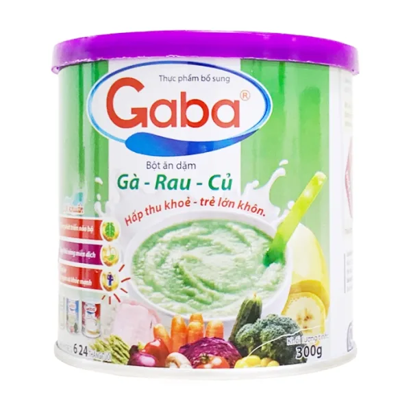 Bột Ăn Dặm Gaba Gà Rau Củ Fobelife 300g