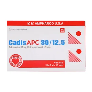 CadisAPC 80/12.5 Ampharco U.S.A 3 vỉ x 10 viên