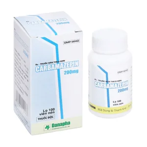 Carbamazepin 200mg Danapha 100 viên