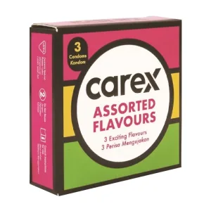 Carex Assorted Flavours Hộp 3 cái