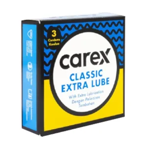 Carex Classic Extra Lube Hộp 3 cái