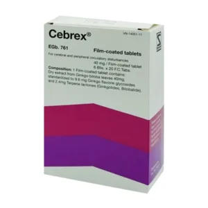 Cebrex 40mg Dr. Willmar Schwabe 6 vỉ x 20 viên