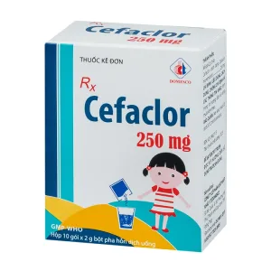 Cefaclor 250mg Domesco 10 gói x 2g