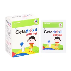 Cefadroxil 250mg Domesco 10 gói x 2g