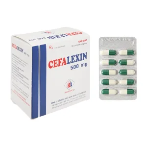 Cefalexin 500mg Domesco 10 vỉ x 10 viên