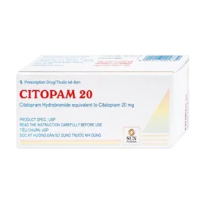 Citopam 20mg Sun Pharma 3 vỉ x 10 viên