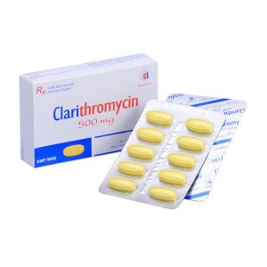 Clarithromycin 500mg Domesco 2 vỉ x 10 viên