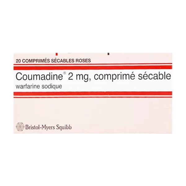 Coumadine 2mg BMS 2 vỉ x 10 viên