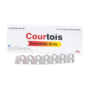 Courtois 10mg Davipharm 2 vỉ x 14 viên