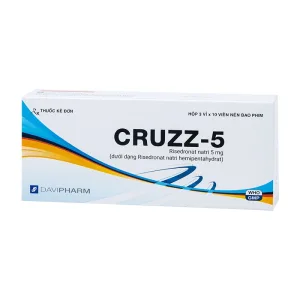 Cruzz-5 Davipharm 3 vỉ x 10 viên