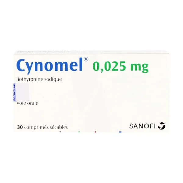 Cynomel 0.025mg Sanofi 1 vỉ x 30 viên