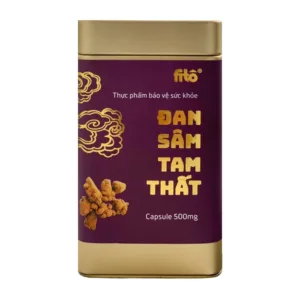 Đan Sâm Tam Thất 500mg Fito Pharma 10 vỉ x 10 viên