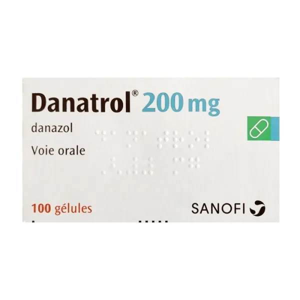 Danatrol 200mg Sanofi 10 vỉ x 10 viên