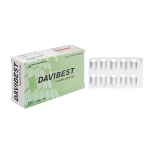 Davibest 50mg DaviPharm 3 vỉ x 10 viên