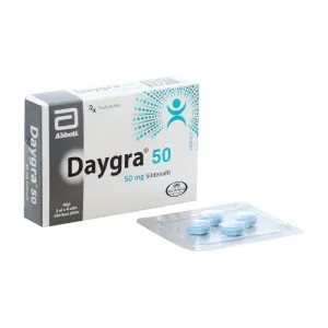 Daygra 50mg Abbott 1 vỉ x 4 viên