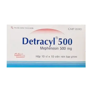 Detracyl 500 Pharimexco 10 vỉ x 10 viên