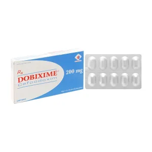 Dobixim 200mg Domesco 1 vỉ x 10 viên