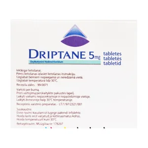 Driptane 5mg Abbott 2 vỉ x 30 viên