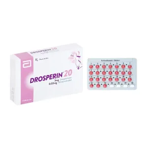 Drosperin 20 Abbott 1 vỉ x 28 viên