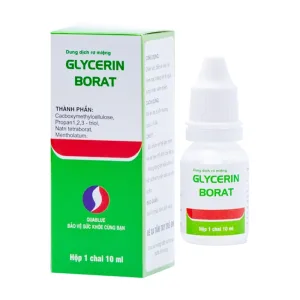 Dung Dịch Rơ Miệng Glycerin Borat Quablue Pharma 10ml