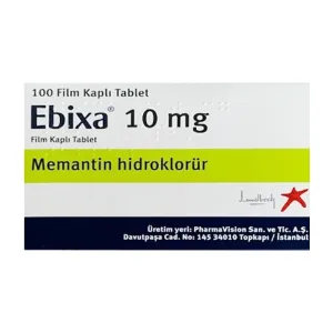 Ebixa 10mg Lundbeck 4 vỉ x 25 viên