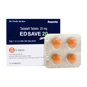 Edsave 20mg Fourrts 1 vỉ x 4 viên