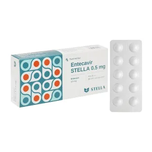 Entecavir Stella 0.5mg 3 vỉ x 10 viên