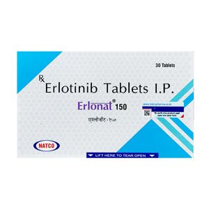 Erlonat 150mg Natco 1 vỉ x 30 viên