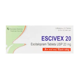 Escivex 20 Akums 3 vỉ x 10 viên