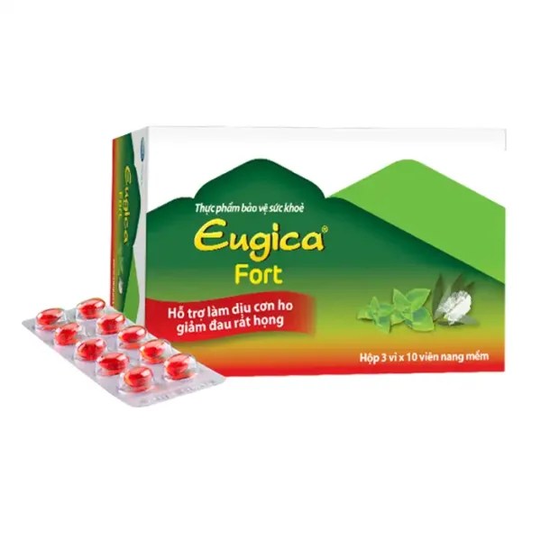 Eugica Fort Mega 3 vỉ x 10 viên