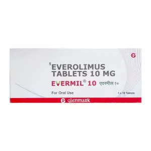 Evermil 10mg Glenmark 1 vỉ x 10 viên