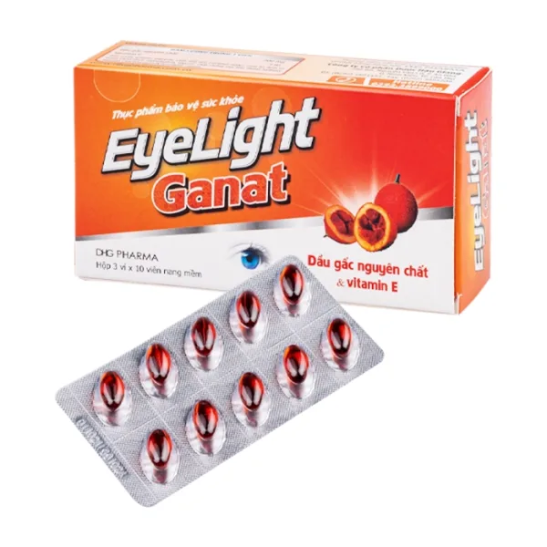 Eyelight Ganat DHG Pharma 3 vỉ x 10 viên