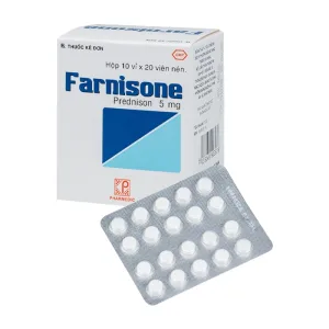 Farnisone 5mg Pharmedic 10 vỉ x 20 viên